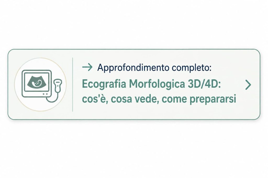 Box di approfondimento sull’ecografia morfologica 3D e 4D in gravidanza
